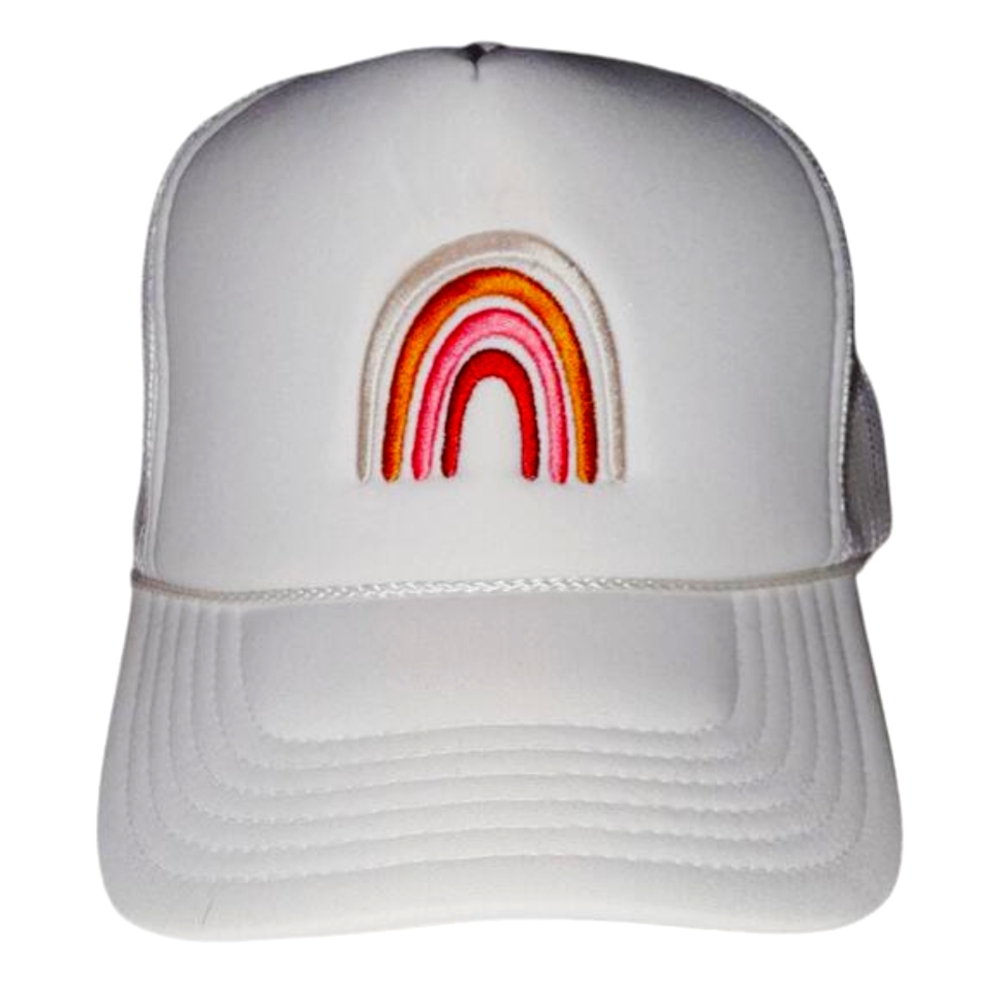 Otto Pastel Rainbow Trucker Hat NWT Gift Ready‎